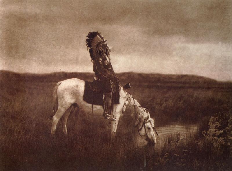 An Oasis in the Badlands, Edward Sherrif Curtis